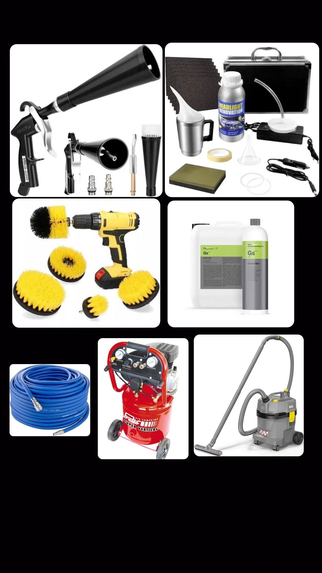 Ce Pack te fera économiser du temps et de l'argent car tu pourra faire du nettoyage professionnel et oublié la prestation pour ton véhicule